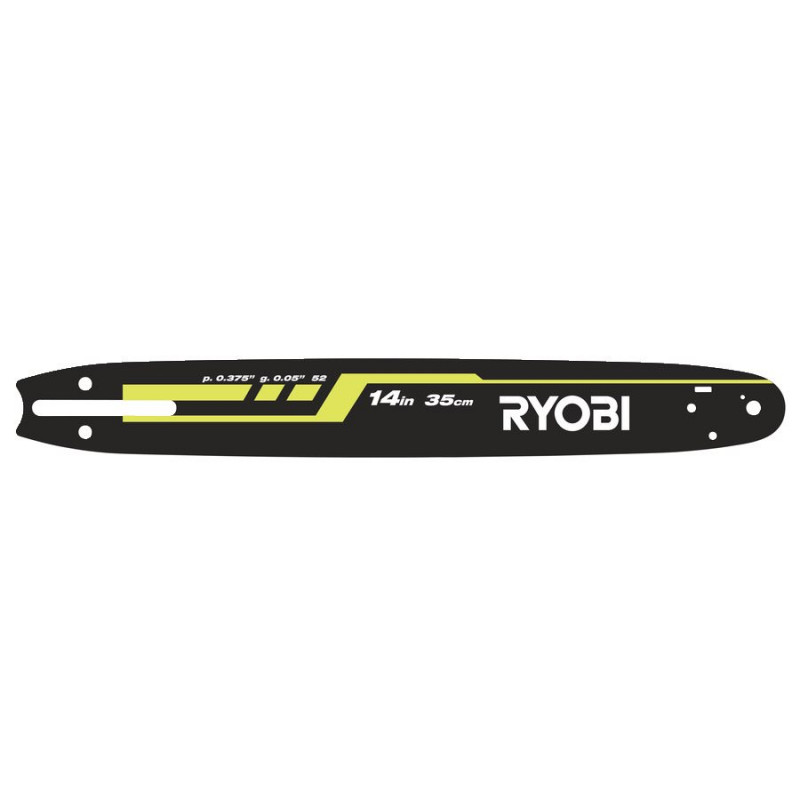 Ryobi Guide RAC245 35cm 3/8-1,3mm pour tronçonneuses thermiques Ryobi Kobleo