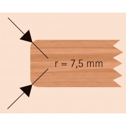 Virutex Gabarit PFP pour le fraisage des escaliers 6046555 Virutex Kobleo
