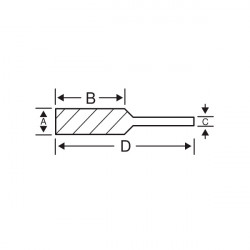 Bahco Fraise lime cylindrique 12x25mm 24/24 dents au pouce 6mm A1225M06DE Kobleo Bahco Fraise lime cylindrique 12x25mm 24/24 dents au pouce 6mm A1225M06DE Kobleo