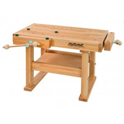 Ramia Etabli bois Junior (hêtre stratifié haute qualité) 1000x630x620-770mm  Kobleo