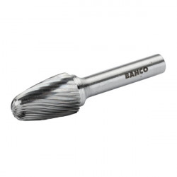 Bahco Fraise lime ogive bout rond 12x25mm coupe moyennex24/12 dents au pouce Kobleo