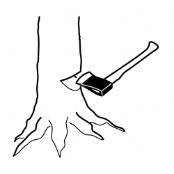 Bahco Hache d'abattage 850 mm 3 kg avec manche en bois hickory FCP-2.3-860 Bahco Kobleo