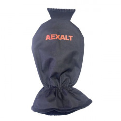 Aexalt Grattoir pare-brise avec gant noir Kobleo
