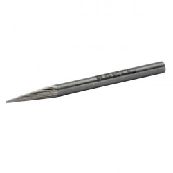Bahco Fraise lime conique bout pointu 16x30mm coupe moyenne 27 dents au pouc Kobleo Bahco Fraise lime conique bout pointu 16x30mm coupe moyenne 27 dents au pouc Kobleo