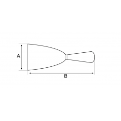 Bahco Grattoir lame flexible antidéflagrant 50 mm NSB706-50 Bahco Kobleo