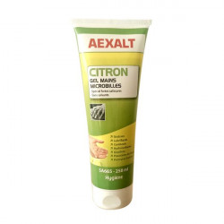 Aexalt Gel mains microbilles sans solvant 250 ml CITRON Kobleo