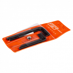 Bahco Jeu de 6 clés mâles 6 pans 2 à 6 mm finition phosphatée 1995M/6T Kobleo