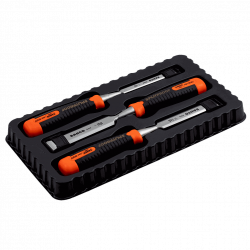 Bahco Jeu de 3 ciseaux à bois anti-fissures ERGO™ 12, 18 et 25 mm 434-S3-EUR Kobleo