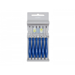 Irimo Jeu de 6 tournevis de précision pour vis à fente et vis Phillips 461-6 Irimo Kobleo