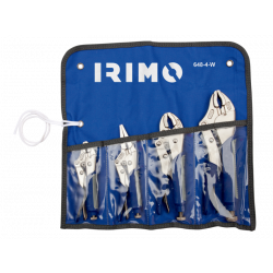 Irimo Jeu de 4 pinces bi-matières 648-4-W Kobleo