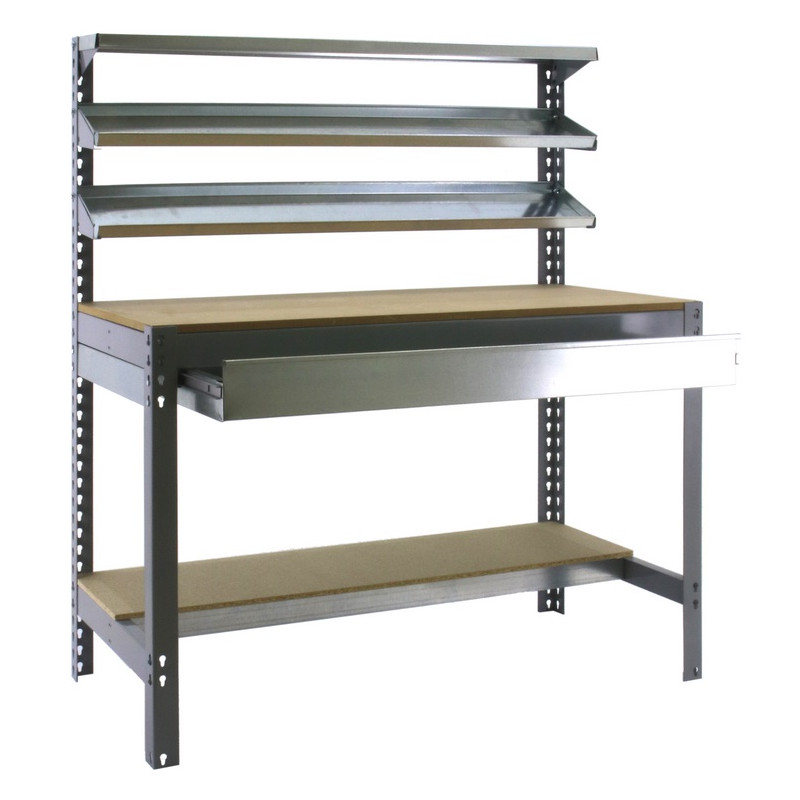 Simon Rack Kit Etabli 1440x1200x600mm Charge 600Kg SIMONWORK BT-1 BOX 1200 GRIS F Kobleo