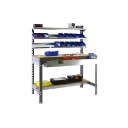Simon Rack Kit Etabli 1440x1200x600mm Charge 600Kg SIMONWORK BT-1 BOX 1200 GRIS F Kobleo Simon Rack Kit Etabli 1440x1200x600mm Charge 600Kg SIMONWORK BT-1 BOX 1200 GRIS F Kobleo