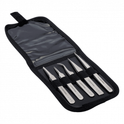 Bahco Jeu de pinces Brucelles haute précision sur pochette, 5 pcs 9855 Bahco Kobleo