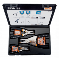 Bahco Jeu de 3 pinces à circlips réversibles 9938 Bahco Kobleo