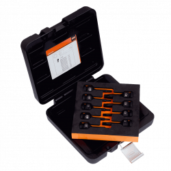 Bahco Jeu de 9 douilles à chocs Torx 1/2 pour freins BBR203P9 Bahco Kobleo