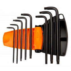 Bahco Jeu de 8 clés mâles TORX finition phosphatée BE-9575 Bahco Kobleo