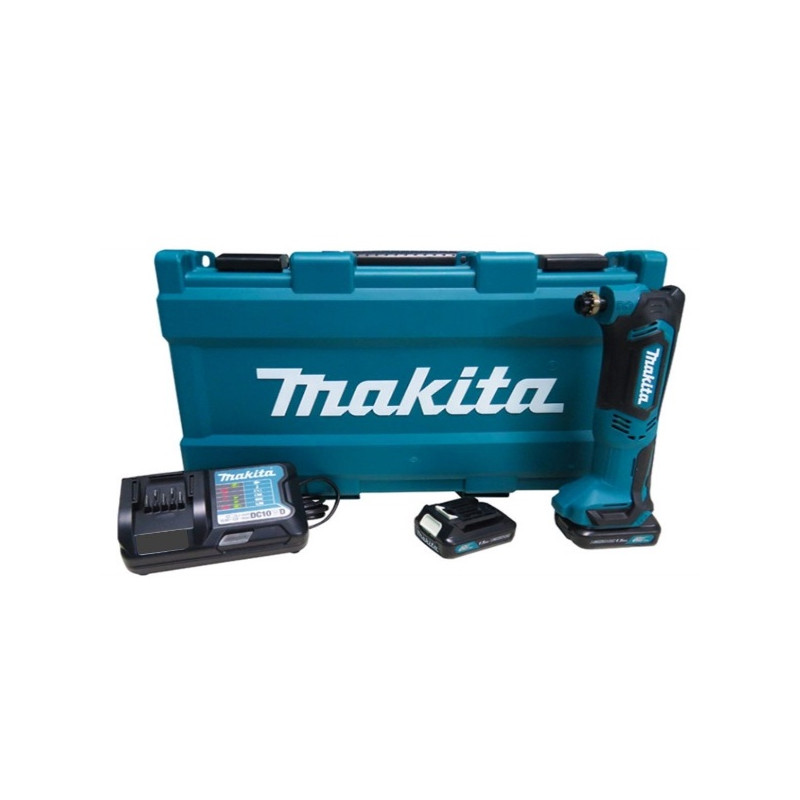 Makita Kit Outil multifonctions à batterie 10,8V 1,5Ah Li-Ion TM30DWYE Kobleo
