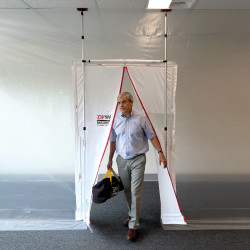 Zipwall Kit de Porte antipoussière magnétique dans un sac de transport MDK Kobleo