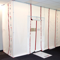 Zipwall Kit de Porte antipoussière magnétique dans un sac de transport MDK Kobleo