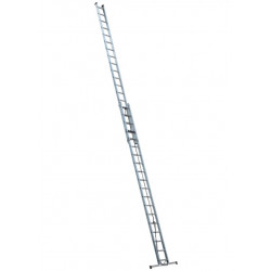 Escalux Echelle alu semi-Prole coulissante corde 2x19 Haut travail 988m Escalu Kobleo