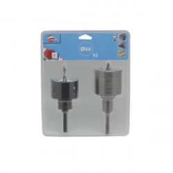 Leman Lot de 2 Trépans Sds+ Diam68 Special Boitier Electrique Kobleo