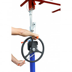 Edma Lève plaque à crémaillère Edmaplac 450 4,50m charge max 80kg Edma Kobleo