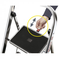 Hailo Marchepied K30 2 marches Ht de travail 2,46m Hailo Kobleo