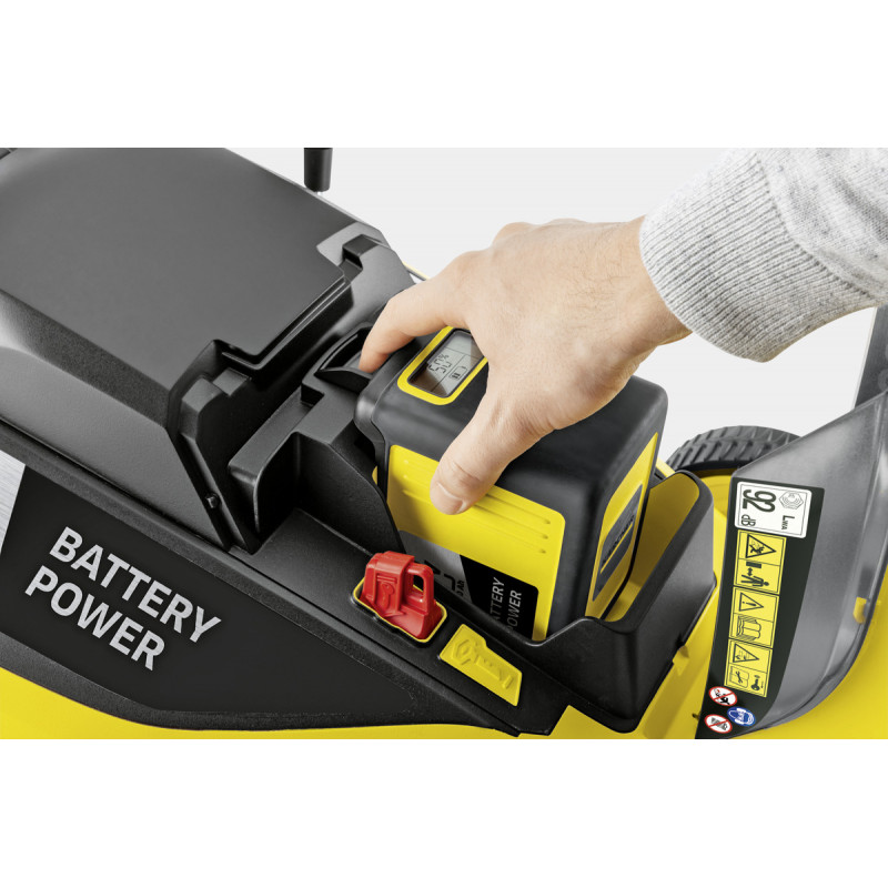 Karcher Tondeuse LMO 36-46 36V coupe 46cm bac 55L produit seul Karcher Kobleo Karcher Tondeuse LMO 36-46 36V coupe 46cm bac 55L produit seul Karcher Kobleo