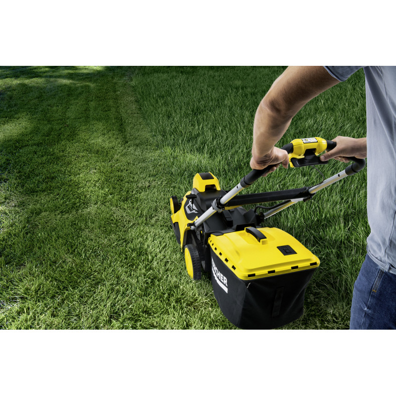 Karcher Tondeuse LMO 36-46 36V coupe 46cm bac 55L produit seul Karcher Kobleo Karcher Tondeuse LMO 36-46 36V coupe 46cm bac 55L produit seul Karcher Kobleo