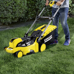 Karcher Tondeuse LMO 36-46 36V coupe 46cm bac 55L produit seul Karcher Kobleo Karcher Tondeuse LMO 36-46 36V coupe 46cm bac 55L produit seul Karcher Kobleo