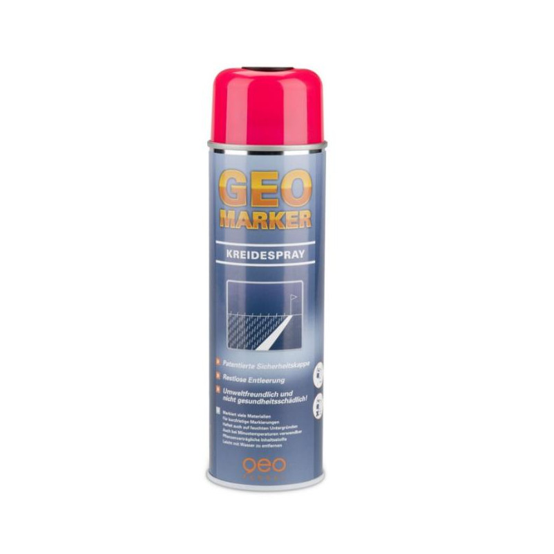 Geo Fennel Lot de 12 Traceurs de chantier rouge fluorescent 500ml 902 Geo Fennel Kobleo Geo Fennel Lot de 12 Traceurs de chantier rouge fluorescent 500ml 902 Geo Fennel Kobleo