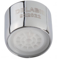 Delabie Lot de 2 Brise-jet à débit réglable F 22 x 100 Delabie Kobleo