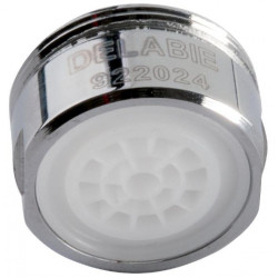 Delabie Lot de 2 Brise-jet à débit réglable M 24 x 100 Delabie Kobleo