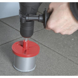 Ribitech Lot de 5 scies cloches diamantées Diam 33 à 83 mm PRSCDX5/M Kobleo