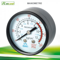 Ribitech Manomètre fileté 1/4M Kobleo