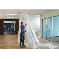 Zipwall Lot de 4 Perches télescopiques aluminium 3m60 et un sac de transport S Kobleo