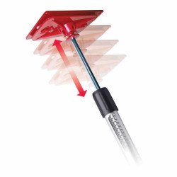 Zipwall Lot de 6 Perches télescopiques aluminium 3m60 SLP6 Zipwall Kobleo