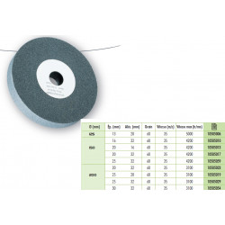 Sidamo Meule A 60 M corindon gris D150x20x32mm Sidamo Kobleo