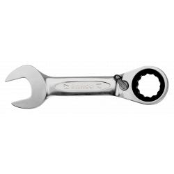 Bahco Mini clé mixte à cliquet court métrique avec finition chromée 14 mm 10 Bahco Kobleo