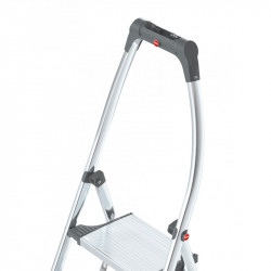 Hailo Marchepied pliant aluminium 3 marches Ht d'accès 250 cm LivingStep Plu Kobleo