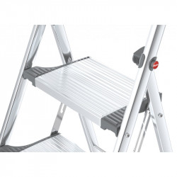 Hailo Marchepied pliant aluminium 3 marches Ht d'accès 250 cm LivingStep Plu Kobleo