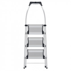 Hailo Marchepied pliant aluminium 3 marches Ht d'accès 250 cm LivingStep Plu Kobleo