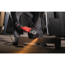 Milwaukee Meuleuse d'angle 2200 W Diam 230 mm avec poignée latérale AVS AGV 22-2 Milwaukee Kobleo Milwaukee Meuleuse d'angle 2200 W Diam 230 mm avec poignée latérale AVS AGV 22-2 Milwaukee Kobleo