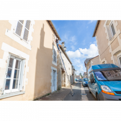 Hailo Echelle coulissante à corde 2x16 échelons 150 kg ProfiStep Duo Kobleo