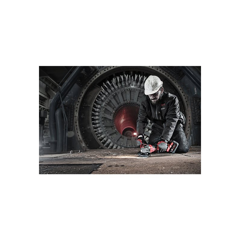 Milwaukee Meuleuse d'angle FUEL 18V Li-Ion 50Ah 125mm homme mort M18 CAG125XPDB Milwaukee Kobleo Milwaukee Meuleuse d'angle FUEL 18V Li-Ion 50Ah 125mm homme mort M18 CAG125XPDB Milwaukee Kobleo