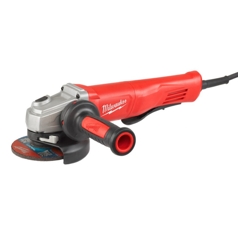 Milwaukee Meuleuse d'angle 1250W Diam 125mm AVS et gâchette homme mort AGV 13 Milwaukee Kobleo