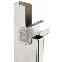 Hailo Echelle coulissante à corde 2x18 échelons 150 kg ProfiStep Duo Kobleo