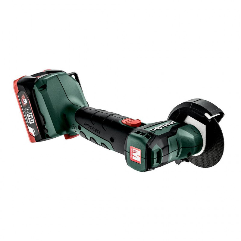 Metabo Meuleuse d'angle sans fil 12V 2x40Ah LiHD 76 mm avec coffret PowerMaxx Kobleo