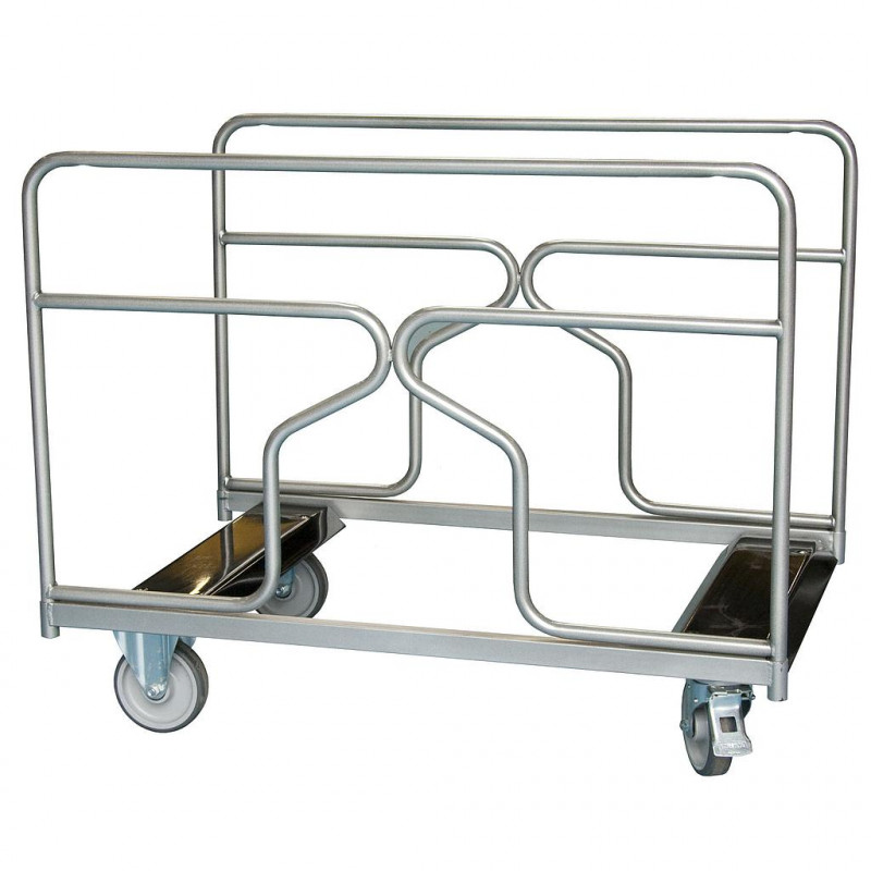 Fimm Chariot porte tables rondes ou rectangulaires charge 300 kg 1200x800mm Kobleo