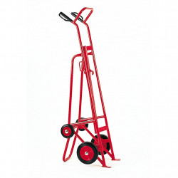 Fimm Diable palettiseur-dépalettiseur fûts charge 350 kg 220 L roues caoutc Kobleo